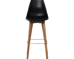 Barhocker Veba Keeve 119 x 47 x 53 cm Holz schwarz