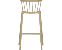 Barhocker Windson Outdoor Kunststoff 55×53×103 cm stapelbar sand