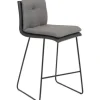 Barstuhl Mayer Sitzmöbel 1231 48,5 x 51,5 x 90 cm Stahl schwarz/anthrazit + grau 1231_K3_124