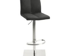 Barstuhl Mayer Sitzmöbel 1285 42 x 46 x 78 cm Edelstahl/schwarz