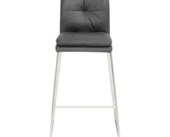 Barstuhl Mayer Sitzmöbel 1231 48,5 x 51,5 x 90 cm Edelstahl/anthrazit 1231_K4_30487