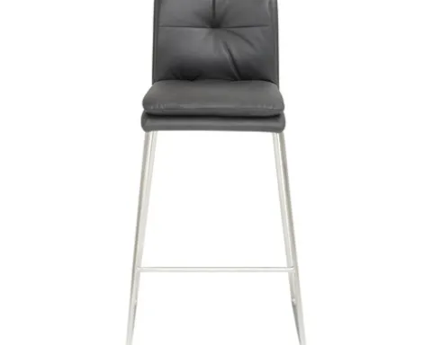Barstuhl Mayer Sitzmöbel 1231 48,5 x 51,5 x 90 cm Edelstahl/anthrazit 1231_K4_30487