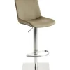 Barstuhl Mayer Sitzmöbel 1287 40 x 49 x 81 cm Edelstahl beige