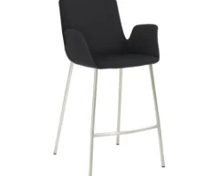 Barstuhl Mayer Sitzmöbel 1222 53 x 49 x 95 cm Edelstahl/anthrazit
