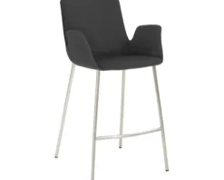 Barstuhl Mayer Sitzmöbel 1222 53 x 49 x 95 cm Edelstahl/graphit 1222_V4_30480
