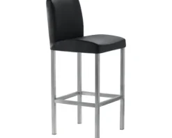 Barstuhl Mayer Sitzmöbel 1154 40 x 45 x 94 cm Stahl perlsilber/anthrazit