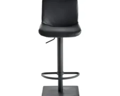 Barstuhl Mayer Sitzmöbel 1287 40 x 49 x 81 cm Stahl schwarz/schwarz 1287_03_81007