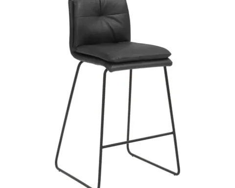 Barstuhl Mayer Sitzmöbel 1231 48,5 x 51,5 x 90 cm Stahl schwarz/graphit 1231_K3_30480