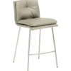Barstuhl Mayer Sitzmöbel 1231 48,5 x 51,5 x 90 cm Edelstahl/taupe 1231_V4_30484