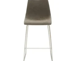 Barstuhl Mayer Sitzmöbel 1175 47 x 51 x 99 cm Edelstahl braun