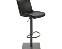 Barstuhl Mayer Sitzmöbel 1287 40 x 49 x 81 cm Stahl schwarz/schwarz 1287_14_26487