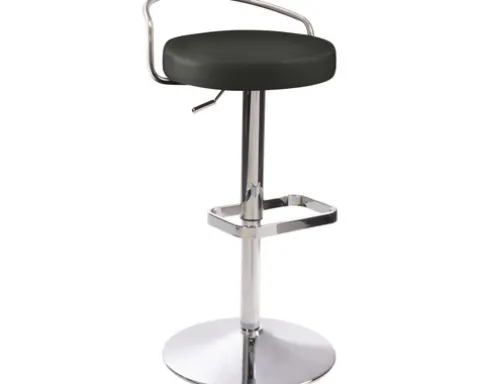 Barstuhl Mayer Sitzmöbel 1201 48 x 46 x 67 cm Stahl schwarz