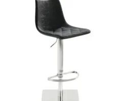 Barstuhl Mayer Sitzmöbel 1275 43 x 50 x 85 cm Edelstahl schwarz