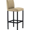 Barstuhl Mayer Sitzmöbel 1154 40 x 45 x 94 cm Stahl schwarz/beige