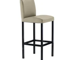 Barstuhl Mayer Sitzmöbel 1154 40 x 45 x 94 cm Stahl schwarz/taupe