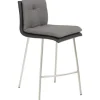 Barstuhl Mayer Sitzmöbel 1231 48,5 x 51,5 x 90 cm Edelstahl/anthrazit + grau 1231_V4_124