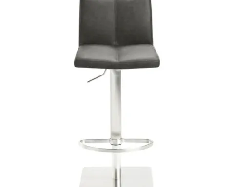 Barstuhl Mayer Sitzmöbel 1285 42 x 46 x 78 cm Edelstahl/schlamm