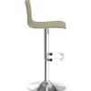 Barstuhl Mayer Sitzmöbel 1212 45 x 47 x 79 cm Stahl chrom/taupe