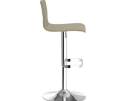 Barstuhl Mayer Sitzmöbel 1212 45 x 47 x 79 cm Stahl chrom/taupe