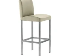 Barstuhl Mayer Sitzmöbel 1154 40 x 45 x 94 cm Stahl perlsilber/taupe