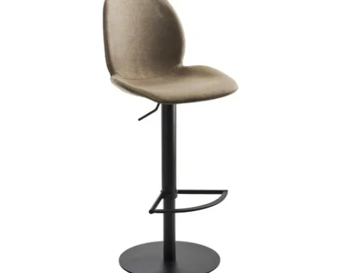 Barstuhl Mayer Sitzmöbel 1276 46 x 50 x 84,5 cm Stahl braun beige