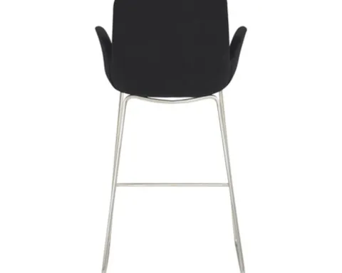 Barstuhl Mayer Sitzmöbel 1222 53 x 49 x 95 cm Edelstah/anthrazit