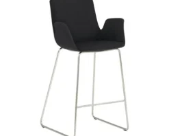 Barstuhl Mayer Sitzmöbel 1222 53 x 49 x 95 cm Edelstah/anthrazit