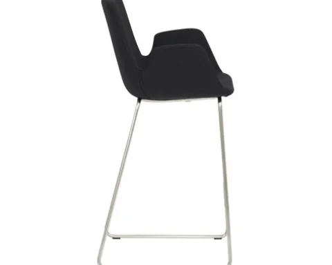 Barstuhl Mayer Sitzmöbel 1222 53 x 49 x 95 cm Edelstah/anthrazit
