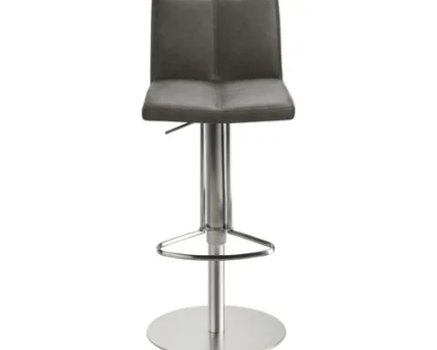 Barstuhl Mayer Sitzmöbel 1242 42 x 46 x 79 cm Edelstahl/schlamm