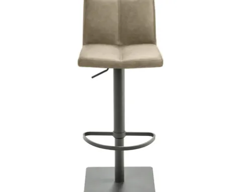 Barstuhl Mayer Sitzmöbel 1285 42 x 46 x 78 cm Stahl grau/beige