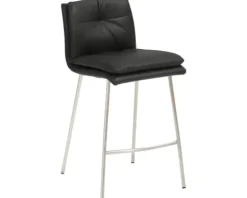 Barstuhl Mayer Sitzmöbel 1231 48,5 x 51,5 x 90 cm Edelstahl/anthrazit 1231_V4_30487