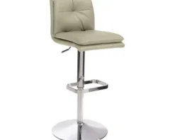 Barstuhl Mayer Sitzmöbel 1211 44 x 47 x 80 cm Stahl chrom/taupe