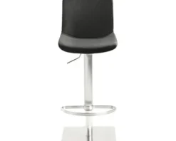 Barstuhl Mayer Sitzmöbel 1287 40 x 49 x 81 cm Edelstahl/schwarz