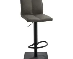 Barstuhl Mayer Sitzmöbel 1285 42 x 46 x 78 cm Stahl schwarz/schlamm
