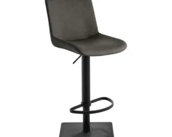 Barstuhl Mayer Sitzmöbel 1287 40 x 49 x 81 cm Stahl schwarz/schlamm