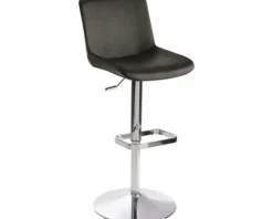 Barstuhl Mayer Sitzmöbel 1235G 44 x 48 x 85 cm Stahl chrom/schlamm