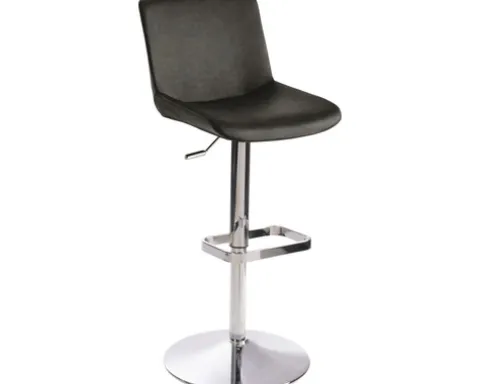 Barstuhl Mayer Sitzmöbel 1235G 44 x 48 x 85 cm Stahl chrom/schlamm