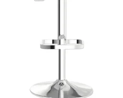 Barstuhl Mayer Sitzmöbel 1235G 44 x 48 x 85 cm Stahl chrom/schlamm