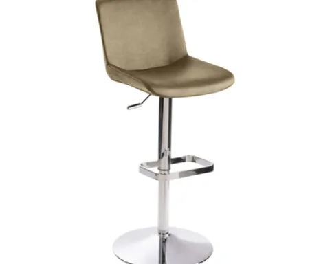 Barstuhl Mayer Sitzmöbel 1235G 44 x 48 x 85 cm Stahl chrom/beige