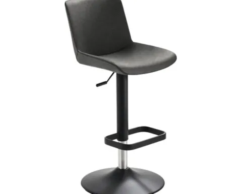 Barstuhl Mayer Sitzmöbel 1235G 44 x 48 x 85 cm Stahl schwarz/schwarzgrau