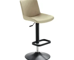 Barstuhl Mayer Sitzmöbel 1235G 44 x 48 x 85 cm Stahl schwarz/beige