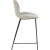 Barstuhl Mayer Sitzmöbel mySOLO 1176 49 x 49 x 96 cm Stahl schwarz/muschelgrau 1176-K3-526