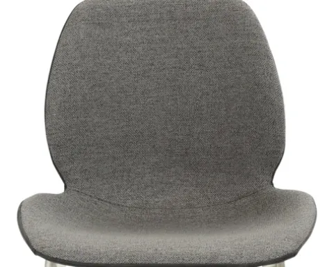 Barstuhl Mayer Sitzmöbel mySOLO 1176 49 x 49 x 96 cm Stahl schwarz/anthrazit + schwarz 1176-K3-524