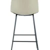 Barstuhl Kylie 500 2er-Set Taupe / Graubraun / Schwarz