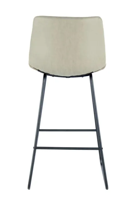 Barstuhl Kylie 500 2er-Set Taupe / Graubraun / Schwarz
