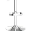 Barstuhl Mayer Sitzmöbel 1235G 44 x 48 x 85 cm Stahl chrom/schwarzgrau