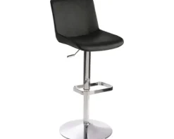 Barstuhl Mayer Sitzmöbel 1235G 44 x 48 x 85 cm Stahl chrom/schwarzgrau
