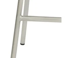 Barstuhl Mayer Sitzmöbel mySOLO 1176 49 x 49 x 96 cm Edelstahl/grau + lichtgrau 1176-V4-526