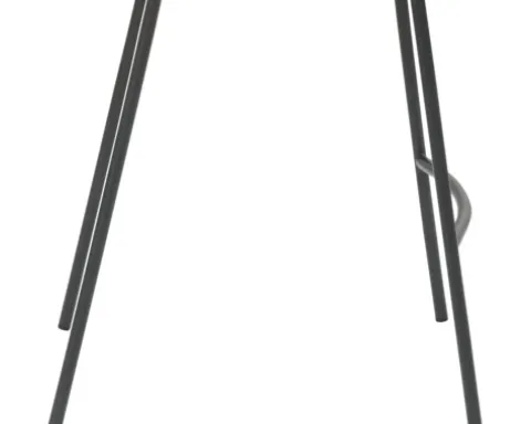 Barstuhl Mayer Sitzmöbel mySOLO 1176 49 x 49 x 96 cm schwarz/grau + lichtgrau 1176-V3-526