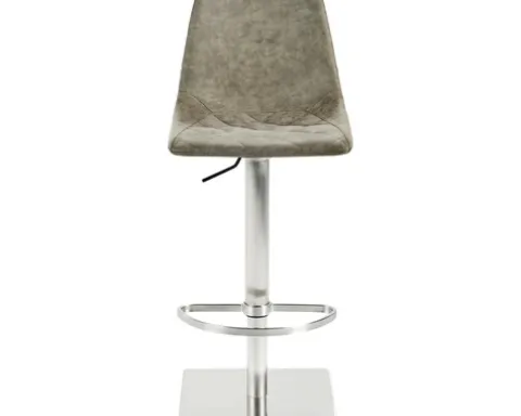 Barstuhl Mayer Sitzmöbel 1275 43 x 50 x 85 cm Edelstahl braun
